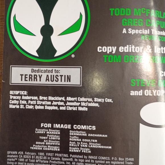 Spawn Comic Issue #28 - Picture 2 of 3